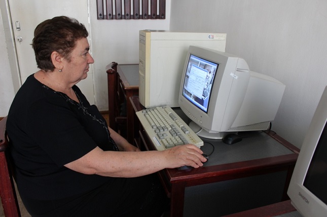 The 8 school library of Hrazdan