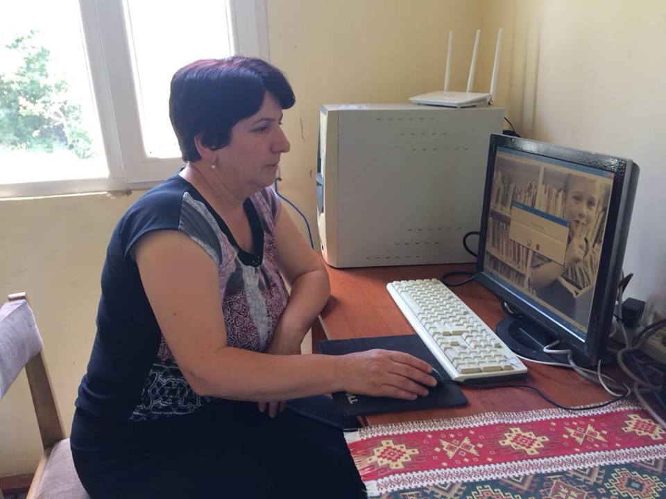 Library of village Gandzaqar