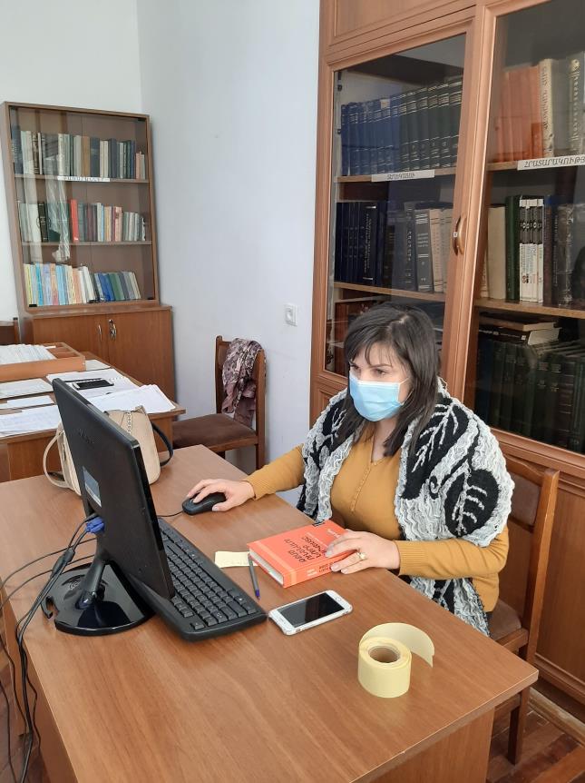 Childrens section of Gegharquniq State Library