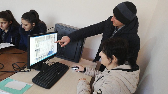 Library of village Arevadasht